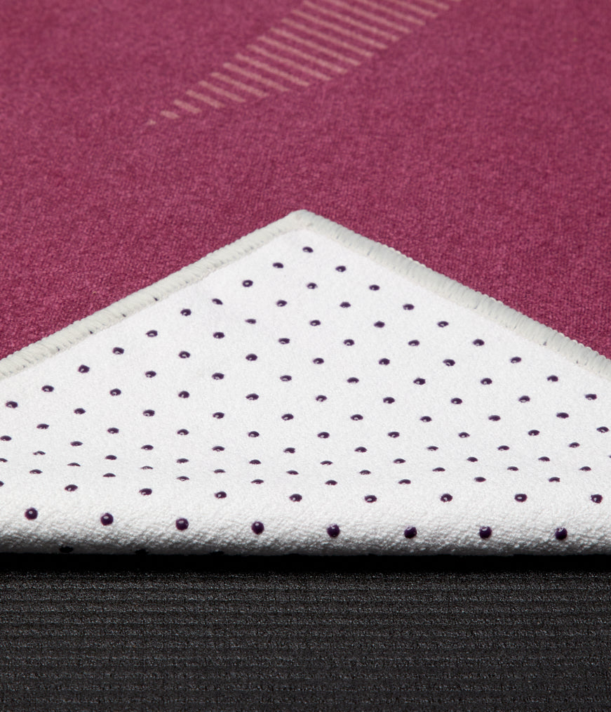 Manduka Repreve Yogitoes Yoga Mat Towel White Light 71 