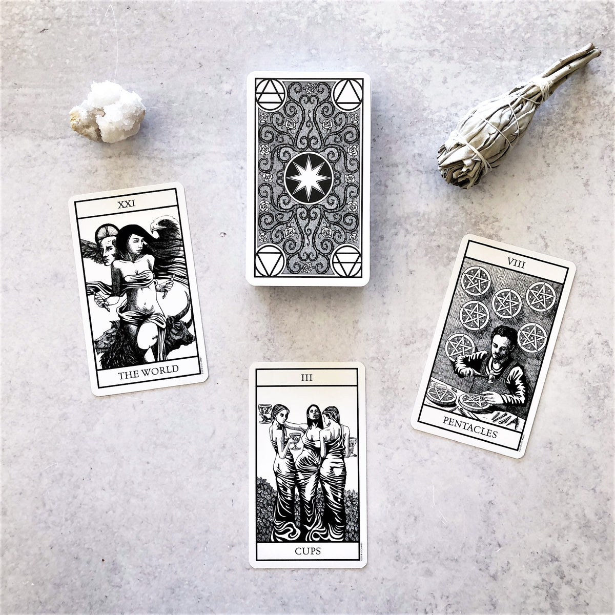 Bianco Nero Tarot – Totem By Trilogy Sanctuary