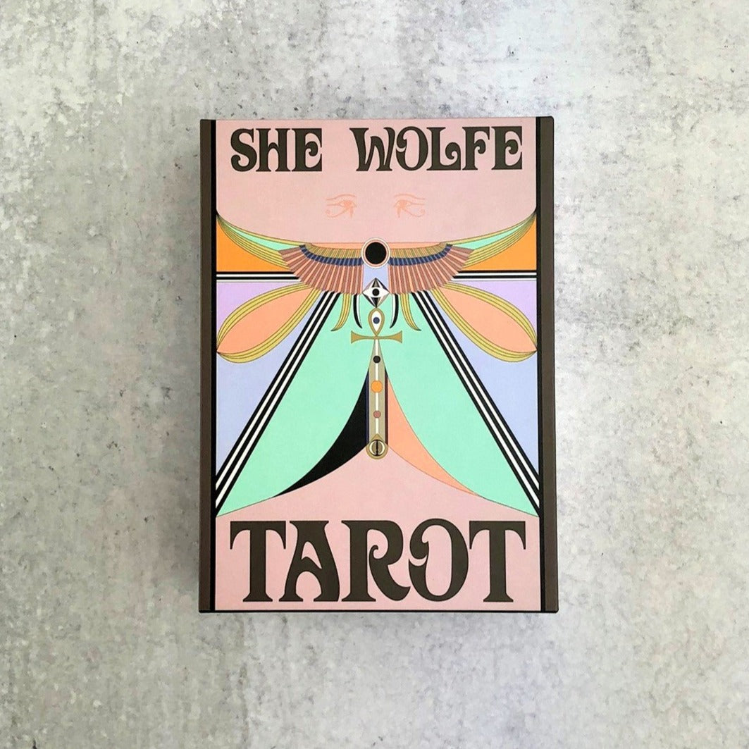 お値下げ　貴重　新品未開封　SHE WOLFE TAROT She Wolfe Tarot | Fourth Edition by SERPENTFIRE | Pink Tarot